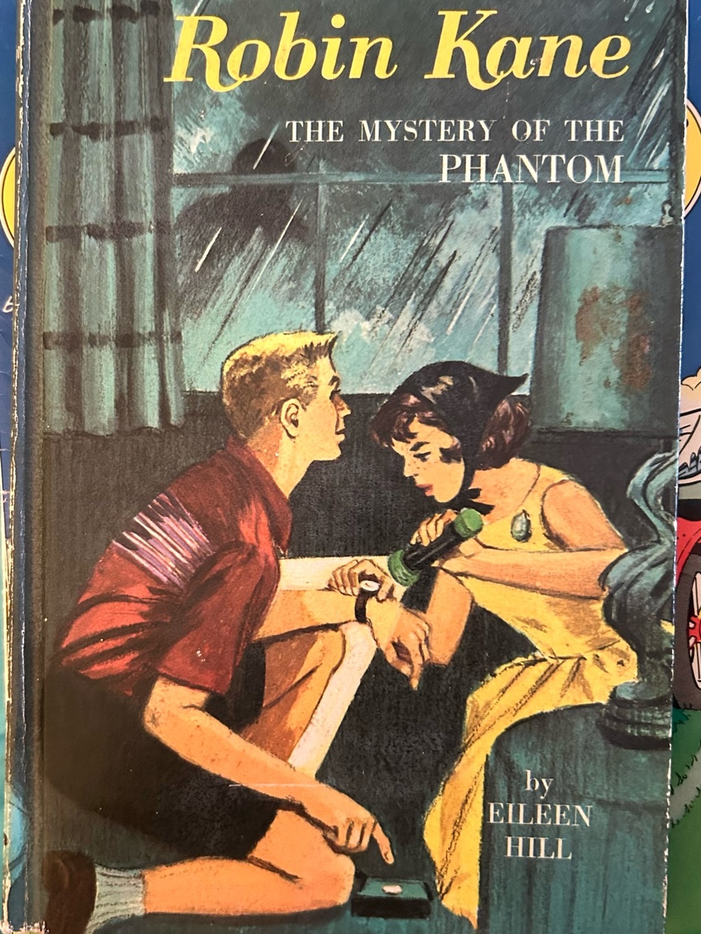 Vintage ROBIN KANE The Mystery of the Phantom 1966 Printing